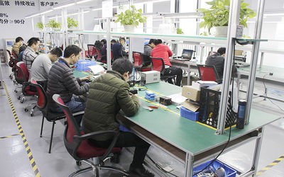LinkAV Technology Co., Ltd fabrika üretim hattı