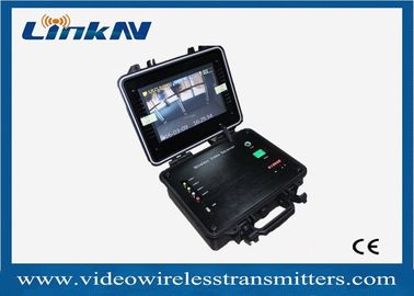 1 Kanallı Taşınabilir COFDM Video Alıcısı HDMI CVBS AES256 Enryption 2-8MHz Pil ile Düşük Gecikme