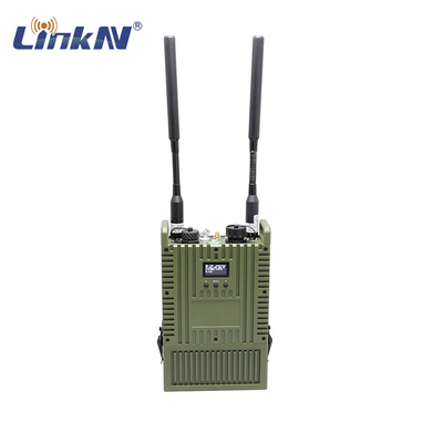 IP MESH Radyo Video Veri MANET 4W MIMO 4G GPS/BD PPT WiFi AES Şifreleme IP66 Pille Çalışan