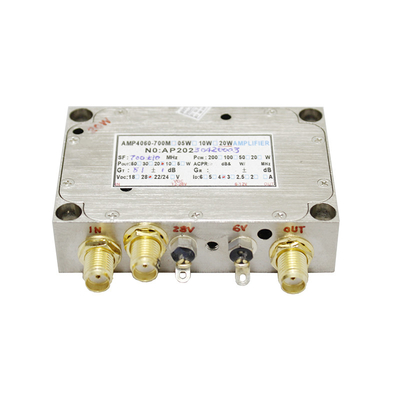 20w Pa Cofdm Güç Amplifikatörü Video Bağlantısı Drone İHA 200 - 2700mhz 24 - 35vdc