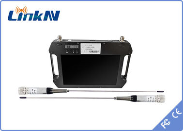 10.1 İnç LCD Ekranlı El Tipi Video Alıcısı COFDM HDMI CVBS Çeşitlilik Alımı