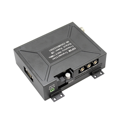 UGV COFDM Video Verici 3-32Mbps 2W Güç Çıkışı Düşük Gecikmeli AES256 Şifreleme