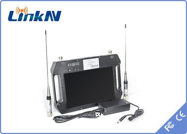 10.1&quot; Ekranlı ve Pilli Taşınabilir Kablosuz Video Alıcısı FHD CVBS COFDM QPSK H.264
