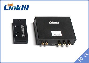 10km Drone Video Link HDMI ve CVBS COFDM H.264 AES256 Şifreleme Düşük Gecikme Süresi