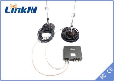 Hafif 15 km İHA Veri Bağlantısı COFDM HDMI CVBS AES256 Düşük Gecikme 300-2700 MHz