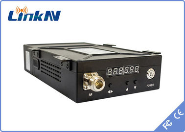 Uzun Menzilli Manpack Video Vericisi COFDM HDMI ve CVBS Yüksek Güvenlik AES256 Şifreleme Pille Çalışan