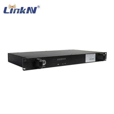 Taktik COFDM Video Alıcısı Raf Montajı Yüksek Güvenlik AES256 300-2700MHz