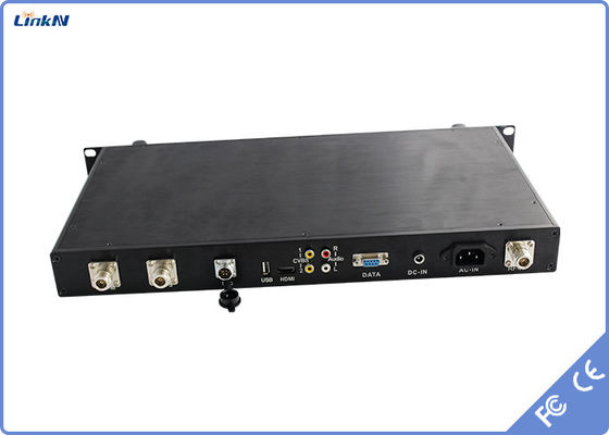 Sağlam Araç Montajlı FHD Video Alıcısı HDMI SDI CVBS COFDM AES256 300-2700 MHz