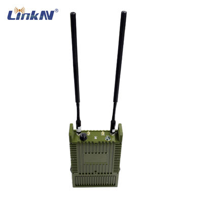 Askeri Taktik IP66 MESH Radyo Çok Atlamalı 82Mbps MIMO 10W Pilli Yüksek Güçlü AES Şifreleme