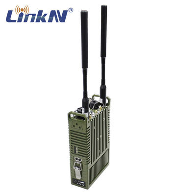 Taktik Video Verileri Radyo IP MESH MANET 4W MIMO 4G GPS/BD PPT WiFi AES LCD Göstergeli Şifreleme Pille Çalışan