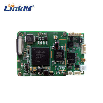 Mini COFDM QPSK Video Verici OEM Kart Modülü FHD SDI CVBS 200-2700MHz Düşük Gecikme AES256