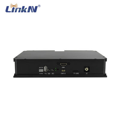 Polis UGV Kablosuz Video Sistemi CVBS NTSC PAL HDMI COFDM QPSK AES256 Şifreleme Düşük Gecikme