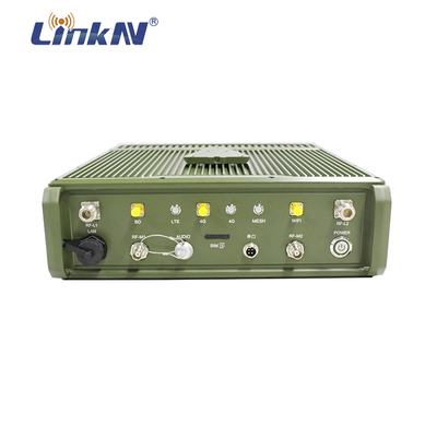 Askeri Manpack IP Mesh Radyo LTE Baz İstasyonu 40dBm Güç AES Enrytpion IP67