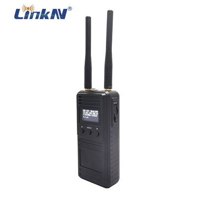 LKAV1519 5.8G 2.4G 5KM PTT Intercom COFDM Taşınabilir El Telsizli IP MESH Radyo