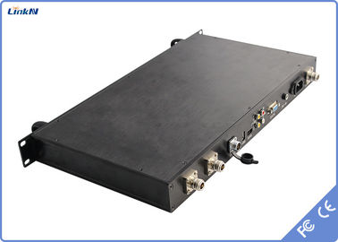 Sağlam 1U Raf Montajı COFDM Video Alıcısı HDMI SDI CVBS DC-12V 2-8MHz Bant Genişliği Düşük Gecikme