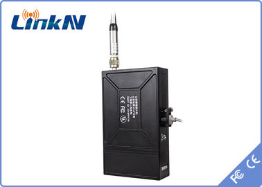 LKAVE1508 Manpack Video Göndericisi COFDM HDMI &amp; CVBS Yüksek Güvenlik AES256 Şifreleme Düşük Gecikme Pil