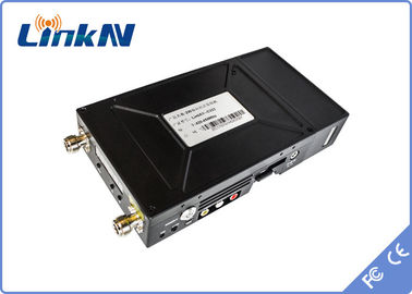 Askeri Uzun Menzilli COFDM Kablosuz Dijital Video Sistemi HDMI ve CVBS H.264 Düşük Gecikmeli Pille Çalışan