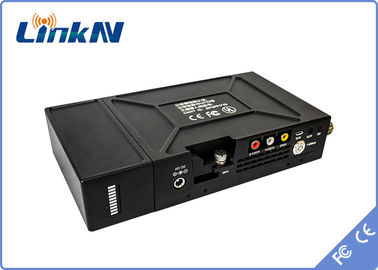 Askeri Uzun Menzilli COFDM Kablosuz Dijital Video Sistemi HDMI ve CVBS H.264 Düşük Gecikmeli Pille Çalışan