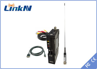 Taktik Video Vericisi COFDM Modülasyonu H.264 Kodlama HDMI ve CVBS Yüksek Güvenlik AES256 Şifreleme