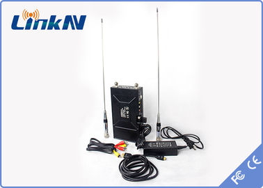 Taktik HD Video Vericisi 1-3KM Sırt Çantası HDMI CVBS AES256 Şifreleme İki Yönlü İnterkom