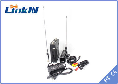 Askeri Manpack COFDM Video Verici 1-3KM NLOS AES256 Şifreleme Akülü