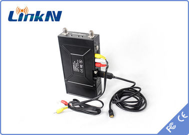 1U Taktik Araca Monte Video Alıcısı COFDM HDMI SDI CVBS Çift Anten Düşük Gecikme Süresi