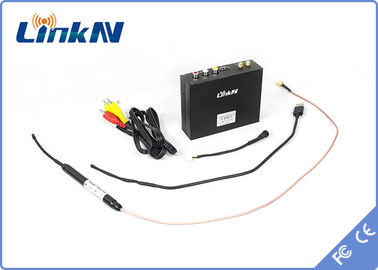 Askeri Taşınabilir Video Vericisi COFDM HDMI ve CVBS AES256 Şifreleme İki Yönlü Dahili Komünikasyon