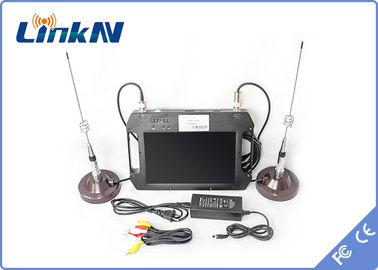 LKAV1506 Vücut giyen Polis Video Göndericisi COFDM QPSK HDMI &amp; CVBS H.264 Düşük Gecikme AES256 Şifreleme
