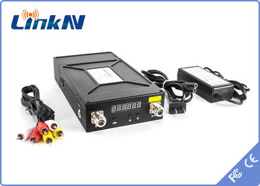 Askeri Taktik Video Verici COFDM HDMI &amp; CVBS AES256 Şifreleme Düşük Gecikmeli İki Yönlü İnterkom