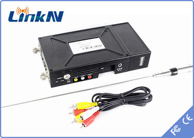 Askeri Taktik NLOS Video Verici COFDM HDMI ve CVBS AES256 Şifreleme Düşük Gecikmeli İki Yönlü Dahili Kompartman
