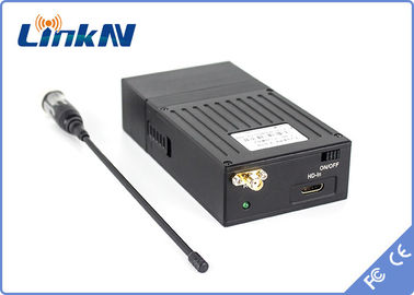 1km Casus Video Vericisi COFDM Düşük Gecikmeli H.264 Yüksek Güvenlik AES256 Şifreleme 200-2700MHz