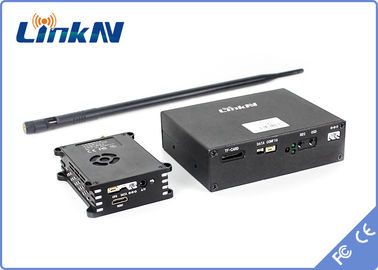 Long Distance 100ms Taktiksel Askeri Drone UAV COFDM Video Göndericisi