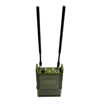 Pil ile Askeri Taktik IP66 MESH Radyo Çok Hop 82 Mbps MIMO AES Şifreleme