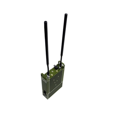 Pil ile Askeri Taktik IP66 MESH Radyo Çok Hop 82 Mbps MIMO AES Şifreleme