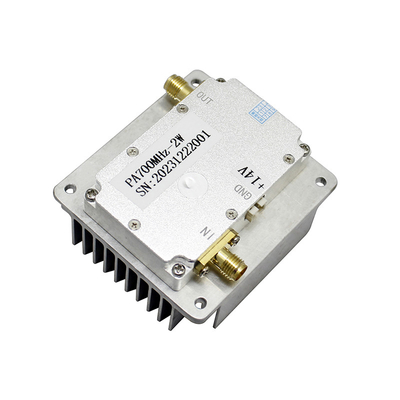 Uzun menzilli UAV Drone Video Bağlantısı 12-18VDC için 2W COFDM RF Güç Amplifier