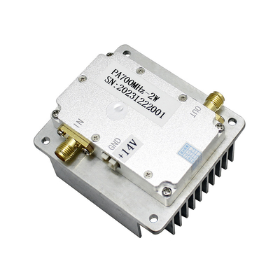 Uzun mesafe UAV Video Bağlantısı için RF Güç Amplifier 2W COFDM 12-18VDC