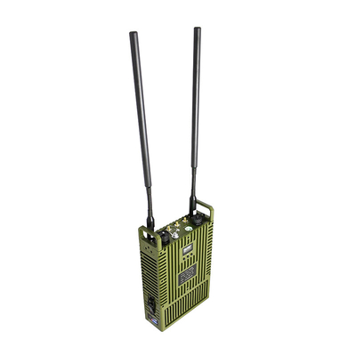 Askeri Manpack MANET Radyo 43dBm AES256 FHSS Frekans Atlama AES256