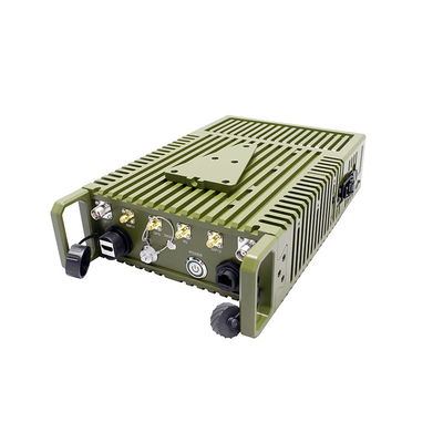 Taktiksel Manpack MANET Radyo 43dBm AES256 Frekans Hopping AES256