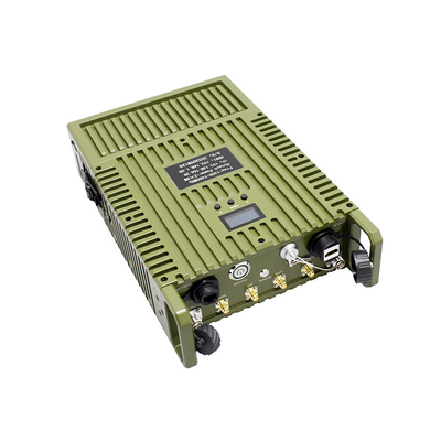 Taktiksel Manpack MANET Radyo 43dBm AES256 Frekans Hopping AES256