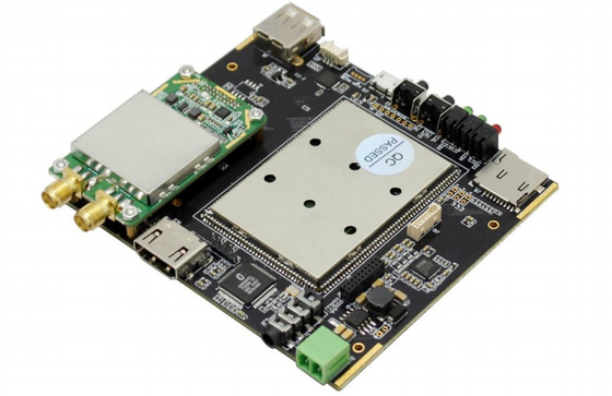 Düzenlenebilir Frekans 200MHz-860MHz LKAV1210 COFDM Drone İletişim için Video Alıcı Modülü PCB