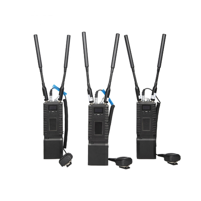 70MHz-6GHz FPGA Frekans Hopping MESH Radyo GPS/BD konumlandırma sistemi için Elde Taktiel Radyo