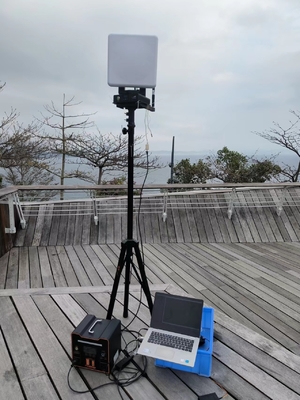 800MHz/1.4GHz/2.4GHz Frekans Veri Bağlantısı 360° Yatay Dönüm 30KM Aralık