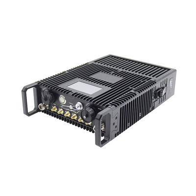 FHSS Manpack MANET Radyo Üs İstasyonu 43dBm AES256 Pil ile çalıştırılır