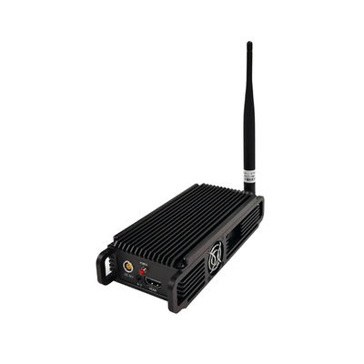 Polis Vücut Aşınmış COFDM Video Verici FHD HDMI CVBS AES256 Şifreleme Düşük Gecikme