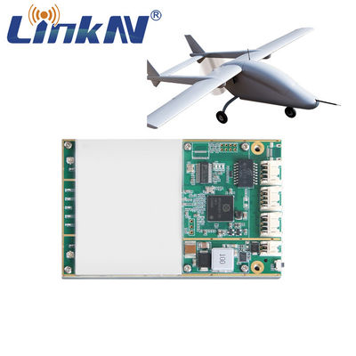 LKAV6306 10KM Askeri Drone UAV Modülü Çıkış Gücü 4W MIMO Veri Bağlantısı