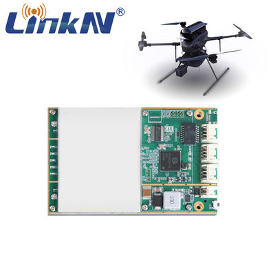 LKAV6306 15KM Askeri UAV Veri Bağlantı Modülü 4W Güç AES256 Şifreleme