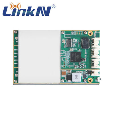 Askeri Polis IP MESH Radyo Modülü 4W MIMO AES256 350MHz-4GHz Özelleştirilebilir