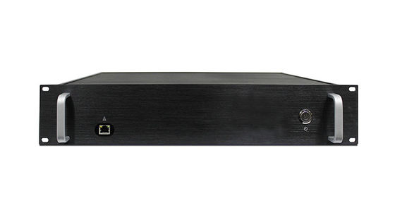 43dBm Yüksek Güçlü 2U Raf montajlı COFDM Video Verici HDMI / SDI CVBS Girişleri 300-2700 MHz