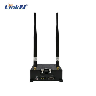 Polis Askeri İHA Veri Bağlantısı 10km IP MESH radyo Çok Atlamalı Yüksek Bant Genişliği AES DC12V-24V