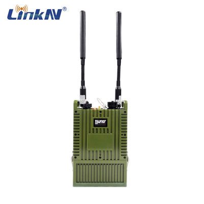 LKAV3516 Sağlam IP66 MESH Radyo 4G GPS / BD PPT WiFi AES Şifrelemesini Pil ve LCD Gösterge ile Destekler